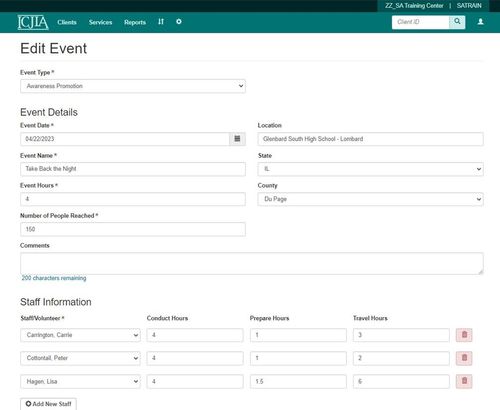 Events