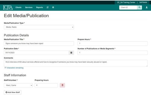 Media + Publications